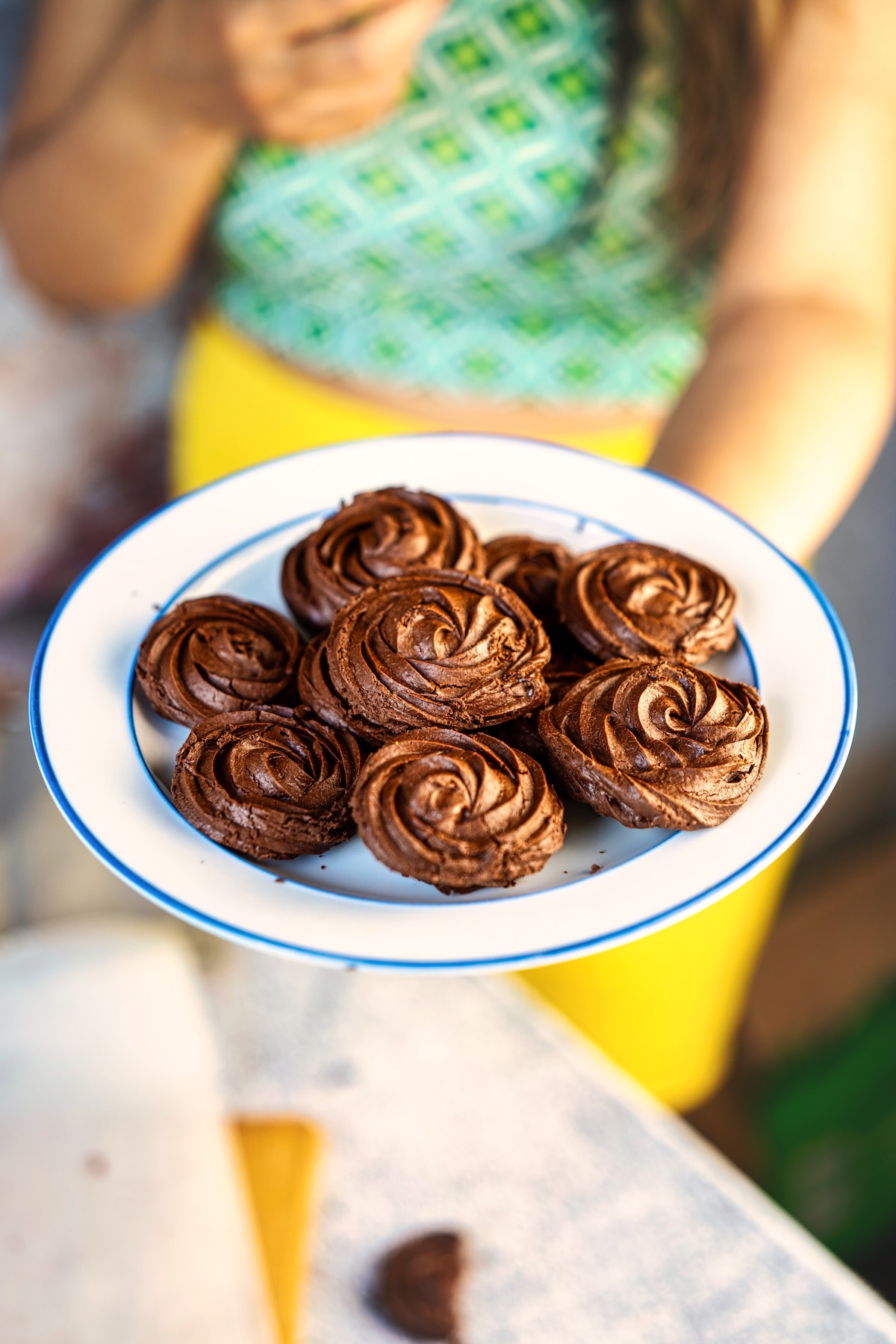 Image of 2-Ingredient Chocolate Cookies