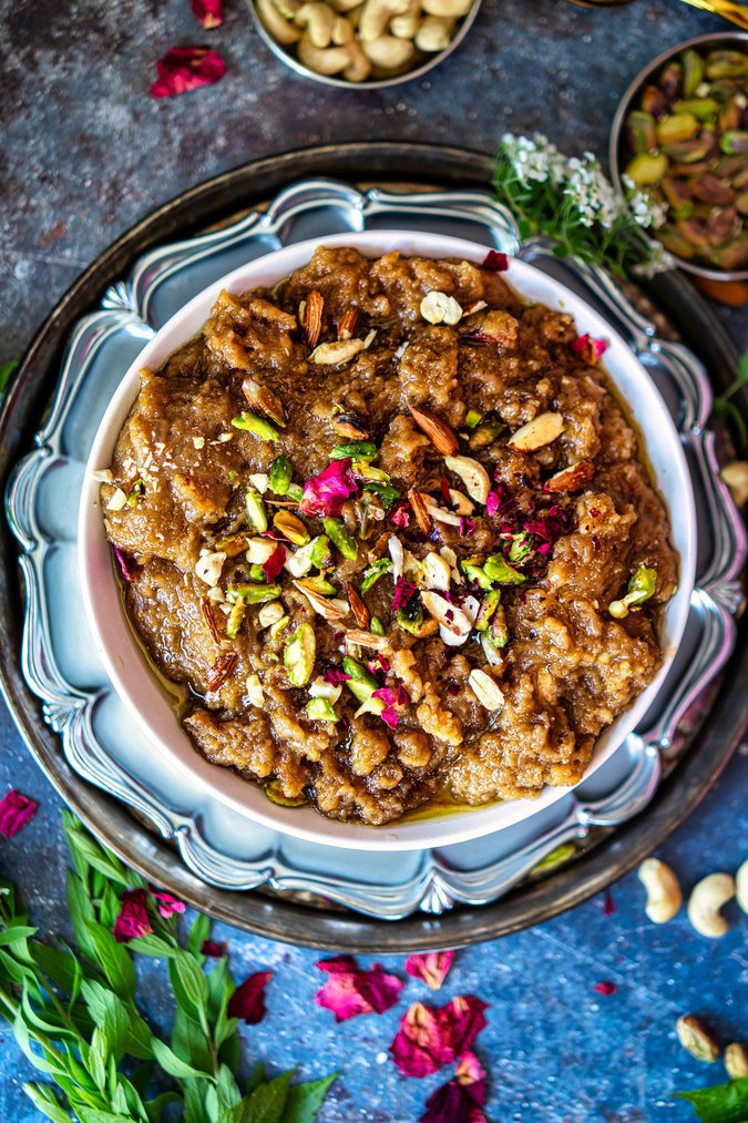 Image of Aate Ka Halwa (Wheat Halwa)