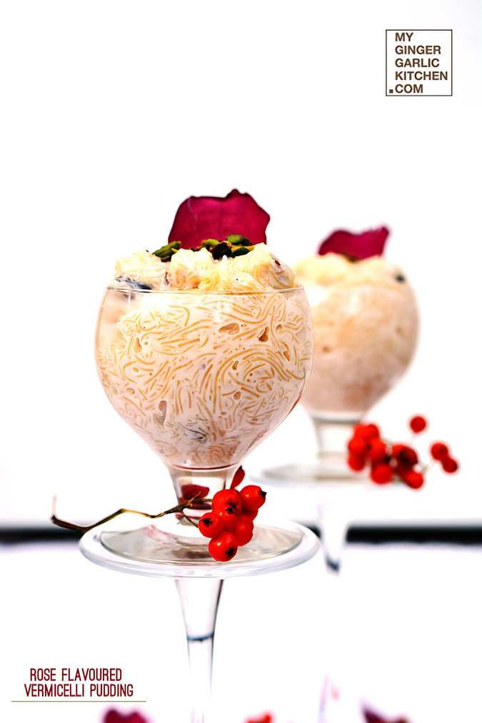 Image of Seviyan Kheer - Rose Flavored Vermicelli Pudding