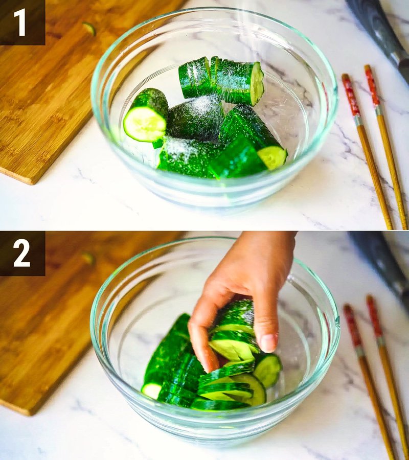Image of the recipe cooking step-1-5 for Asian Cucumber Salad