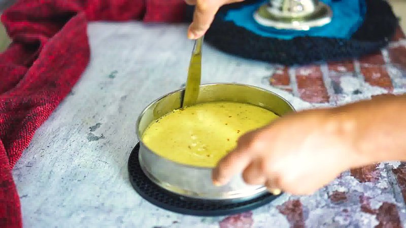 Image of the recipe cooking step-3-1 for Bhapa Doi