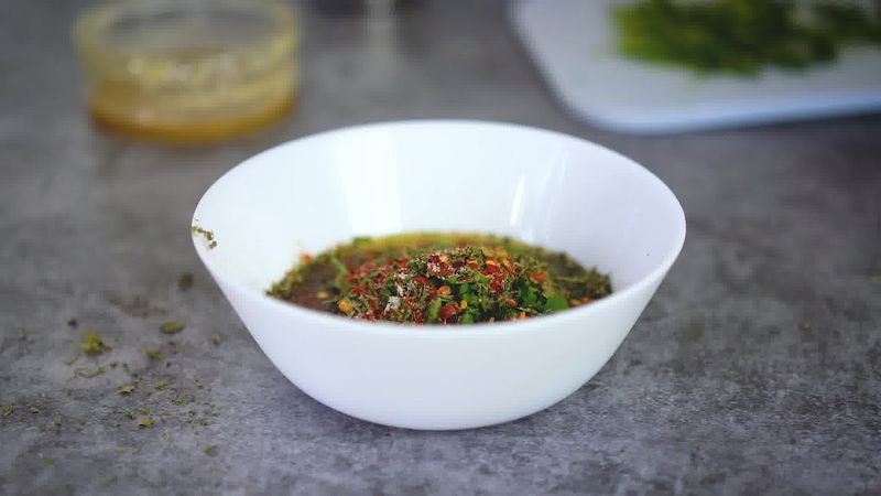 Image of the recipe cooking step-2-1 for Cheese Garlic Masala Mathri (Fried, Air Fryer, Baked Recipe)