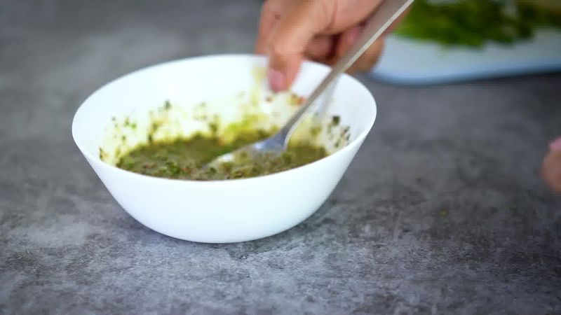 Image of the recipe cooking step-2-2 for Cheese Garlic Masala Mathri (Fried, Air Fryer, Baked Recipe)