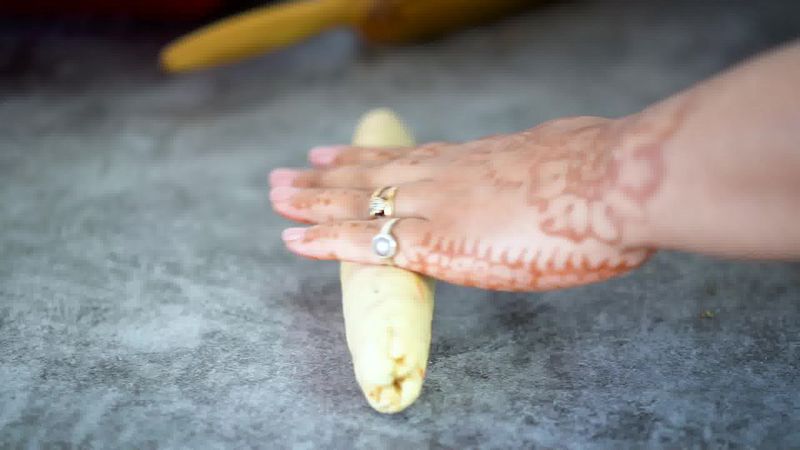 Image of the recipe cooking step-3-2 for Cheese Garlic Masala Mathri (Fried, Air Fryer, Baked Recipe)