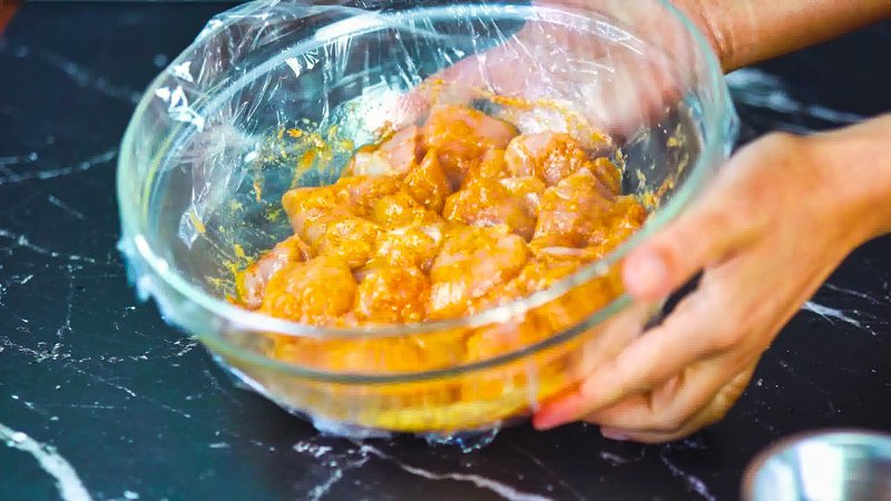 Image of the recipe cooking step-1-3 for Chicken Tikka