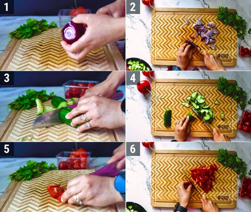 Image of the recipe cooking step-1-1 for Chickpea Salad