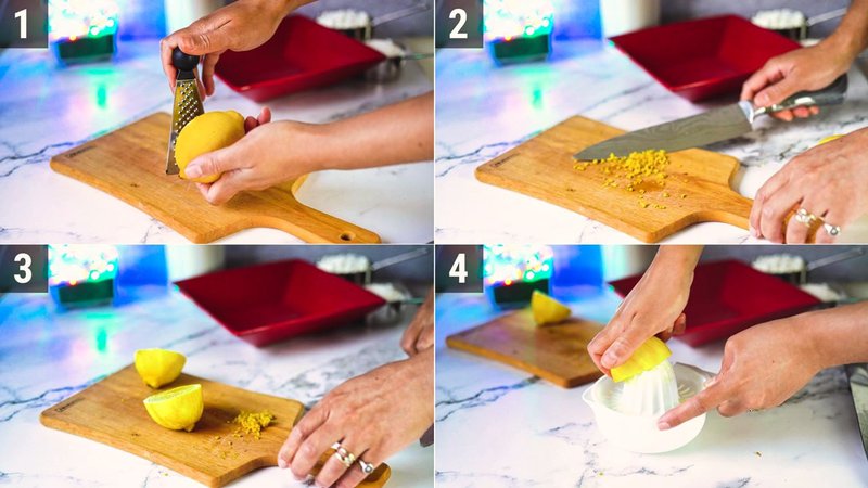 Image of the recipe cooking step-1-1 for Cottage Cheese Lemon Balls