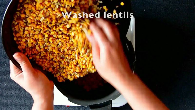 Image of the recipe cooking step-2-1 for Rajasthani Dal Baati Churma Recipe