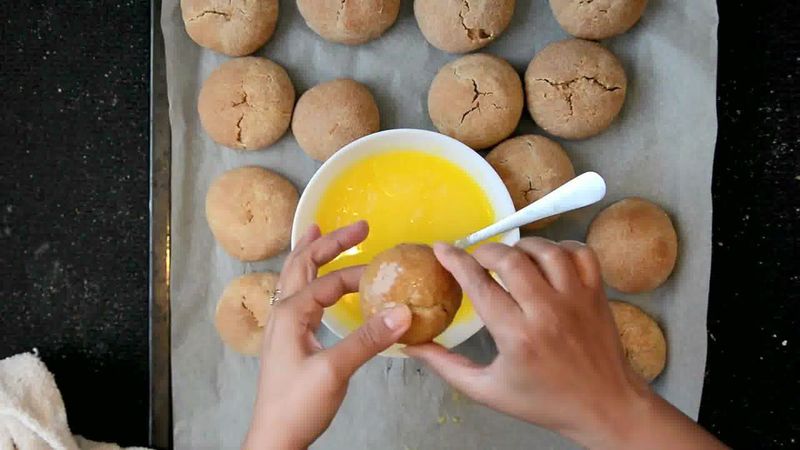Image of the recipe cooking step-3-11 for Rajasthani Dal Baati Churma Recipe