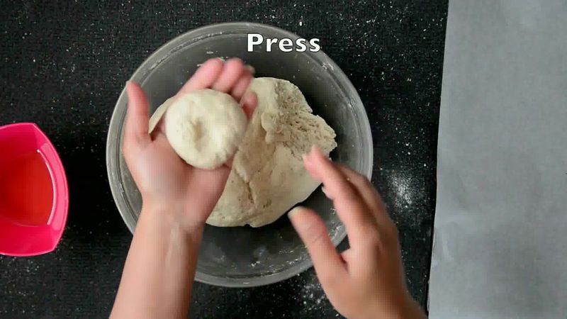 Image of the recipe cooking step-3-7 for Rajasthani Dal Baati Churma Recipe