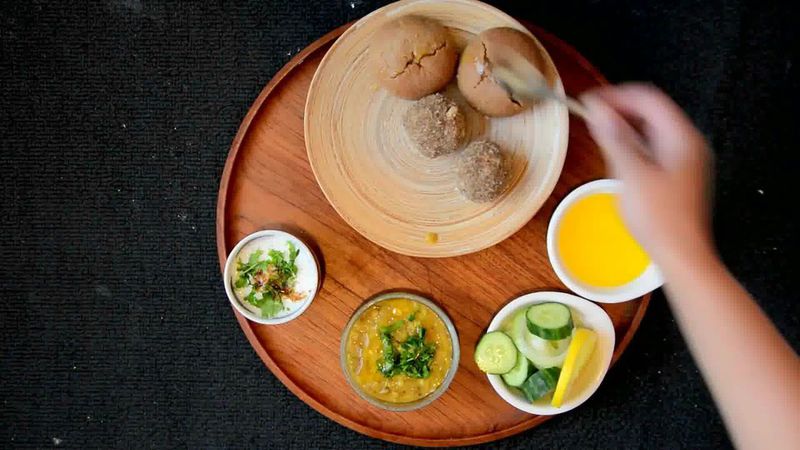 Image of the recipe cooking step-4-1 for Rajasthani Dal Baati Churma Recipe