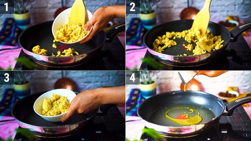 Image of the recipe cooking step-1-1 for Gujiya Spring Rolls