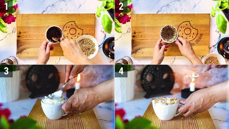 Image of the recipe cooking step-1-1 for Hazelnut Affogato