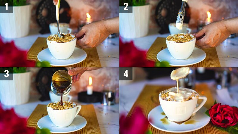 Image of the recipe cooking step-1-2 for Hazelnut Affogato