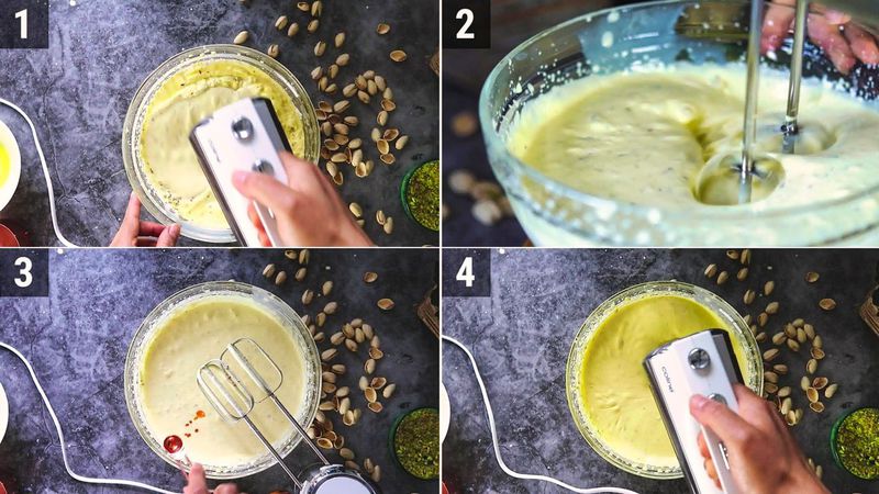 Image of the recipe cooking step-1-4 for Best Kesar Pista Ice Cream