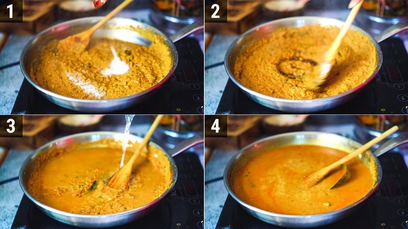 Image of the recipe cooking step-3-5 for Lauki Kofta Curry