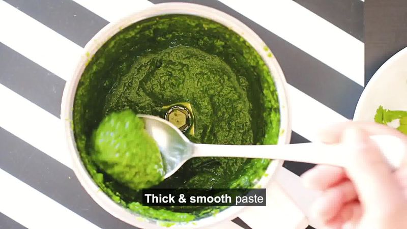 Image of the recipe cooking step-1-3 for Mint Coriander Chutney - 2 Ways