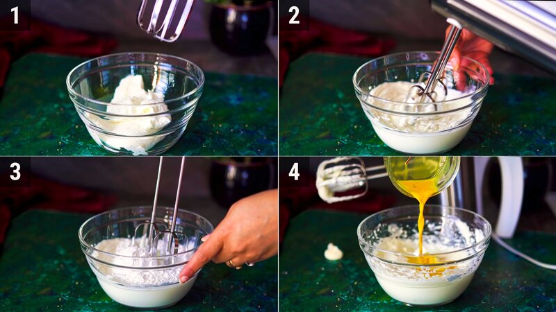 Image of the recipe cooking step-2-1 for Motichoor Cheesecake