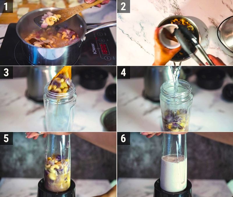 Image of the recipe cooking step-6-3 for Paneer Pasanda