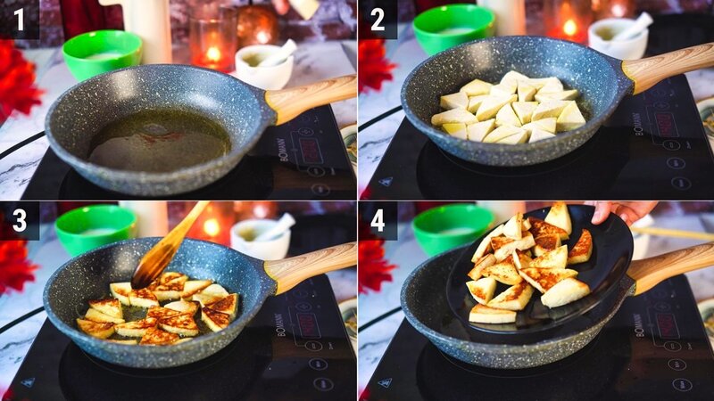 Image of the recipe cooking step-4-1 for Paneer Yakhni