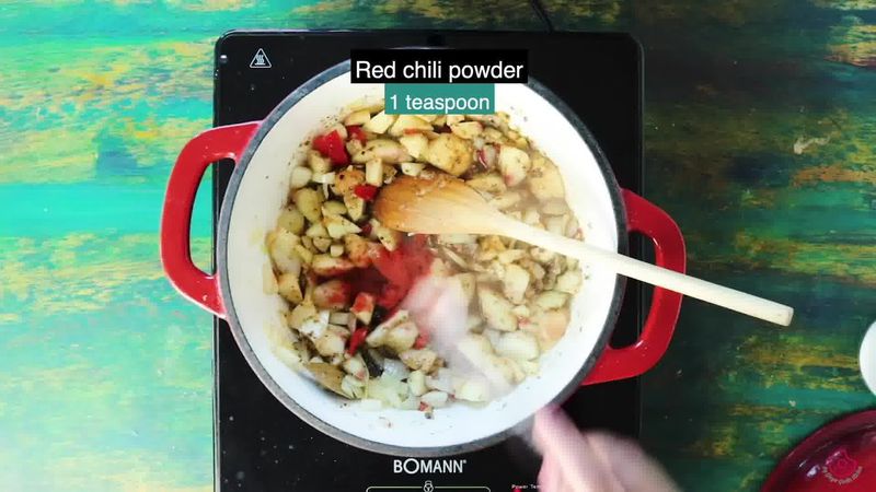 Image of the recipe cooking step-2-11 for Peach Chutney