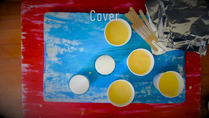 Image of the recipe cooking step-3-2 for Mango Kulfi Recipe (Quick, No Cook)