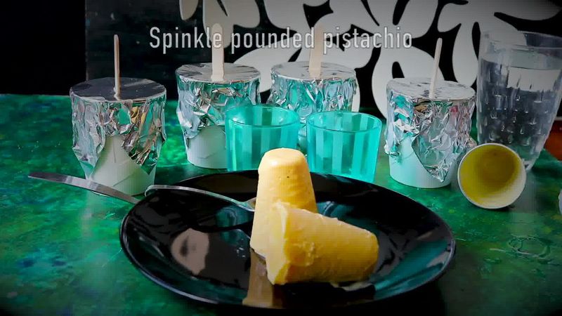 Image of the recipe cooking step-3-5 for Mango Kulfi Recipe (Quick, No Cook)