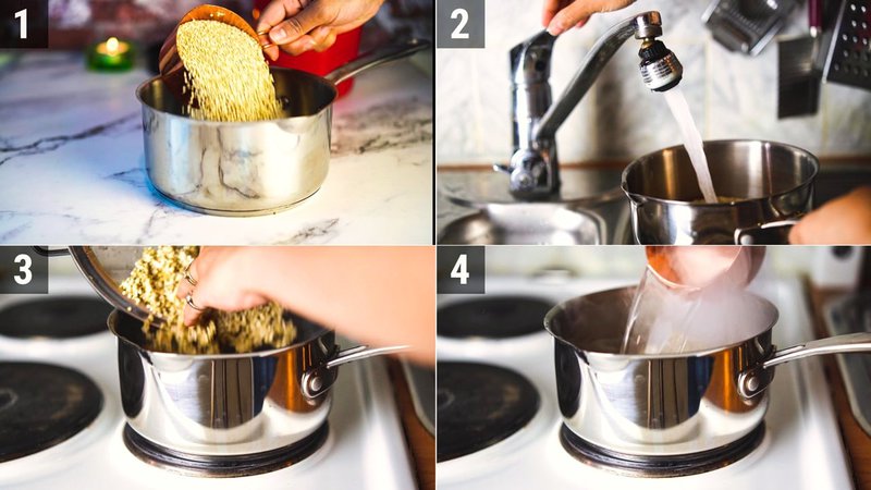 Image of the recipe cooking step-1-1 for Quinoa Salad