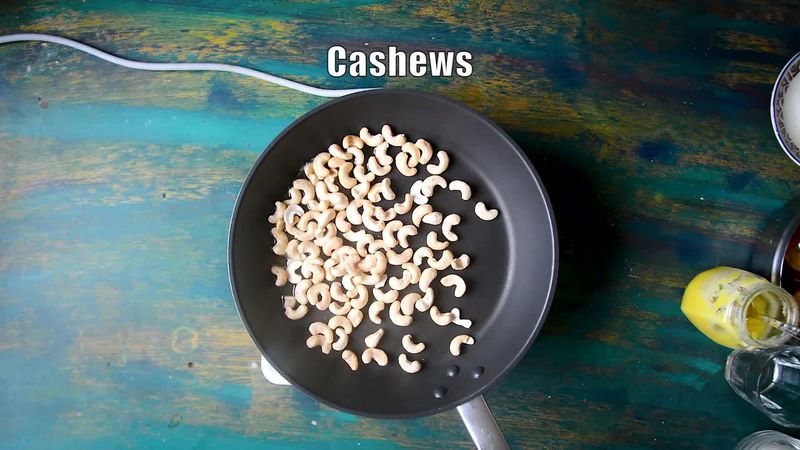 Image of the recipe cooking step-1-2 for Restaurant Style Kaju Curry - Cashew Curry - Kaju Masala