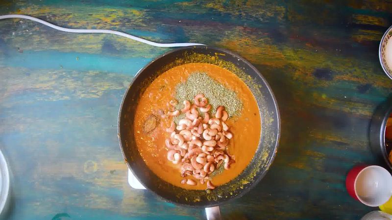 Image of the recipe cooking step-2-9 for Restaurant Style Kaju Curry - Cashew Curry - Kaju Masala