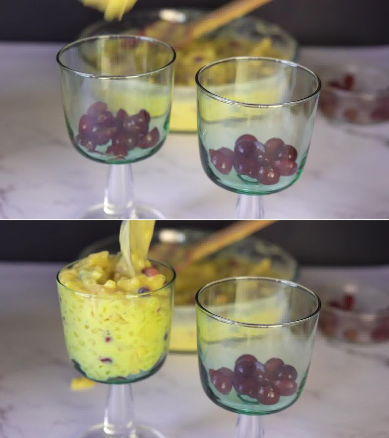 Image of the recipe cooking step-1-11 for Sago Fruit Custard (Sabudana Fruit Custard)