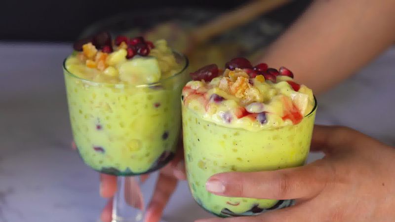 Image of the recipe cooking step-1-13 for Sago Fruit Custard (Sabudana Fruit Custard)
