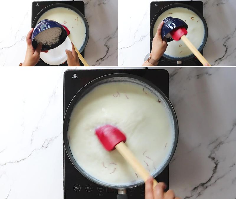 Image of the recipe cooking step-1-4 for Sago Fruit Custard (Sabudana Fruit Custard)