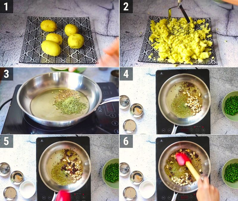 Image of the recipe cooking step-1-1 for Samosa Roll