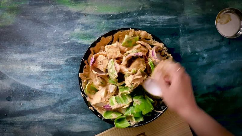 Image of the recipe cooking step-2-5 for Paneer Tikka