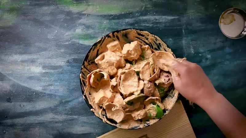 Image of the recipe cooking step-2-6 for Paneer Tikka