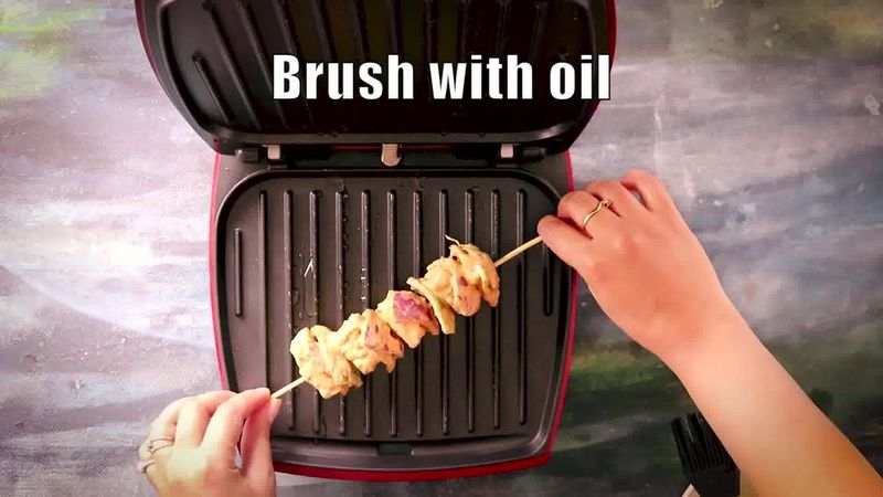 Image of the recipe cooking step-5-2 for Paneer Tikka