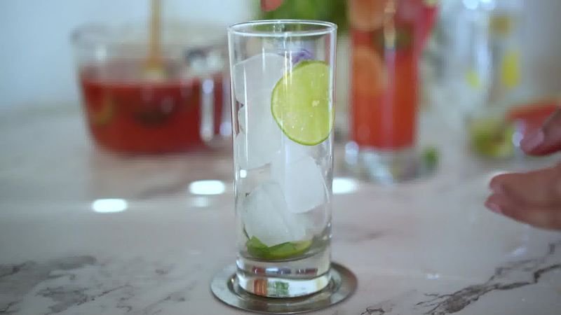 Image of the recipe cooking step-1-11 for Watermelon Mojito