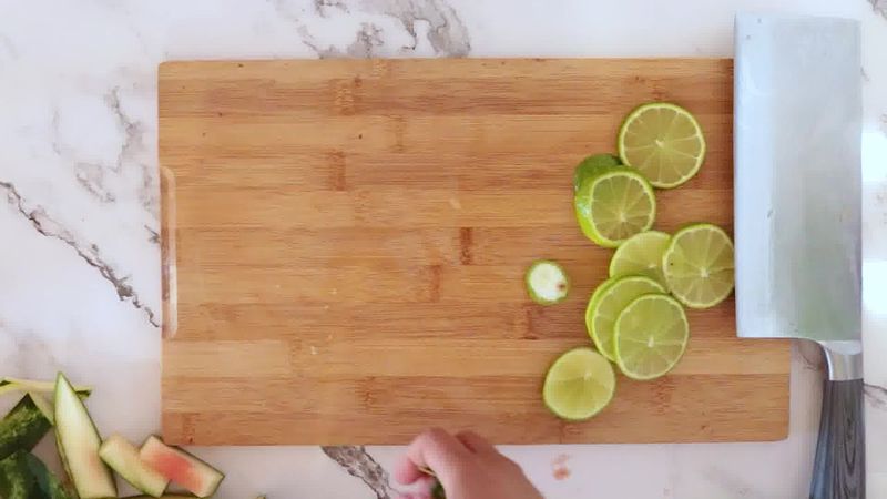 Image of the recipe cooking step-1-3 for Watermelon Mojito