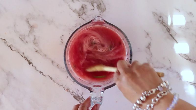 Image of the recipe cooking step-1-9 for Watermelon Mojito