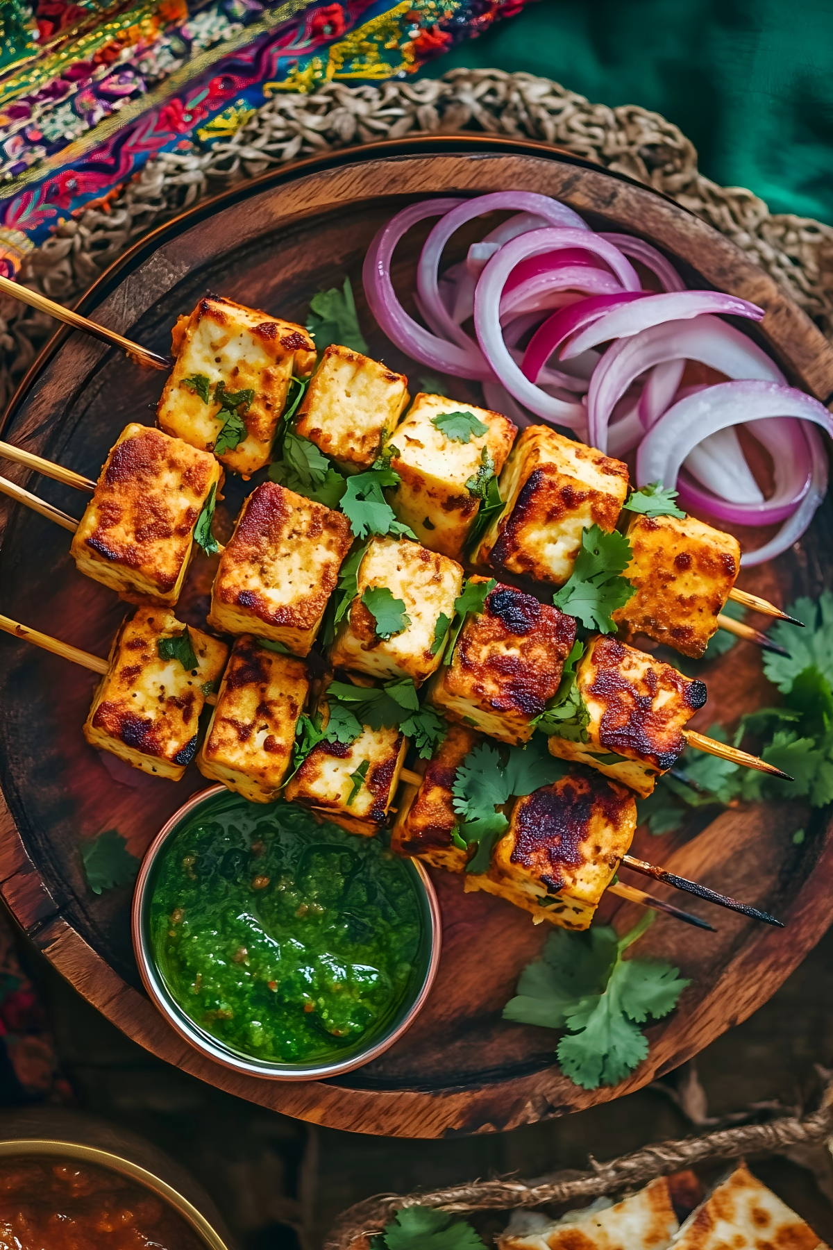 Image of Balsamic Paneer Tikka Skewers