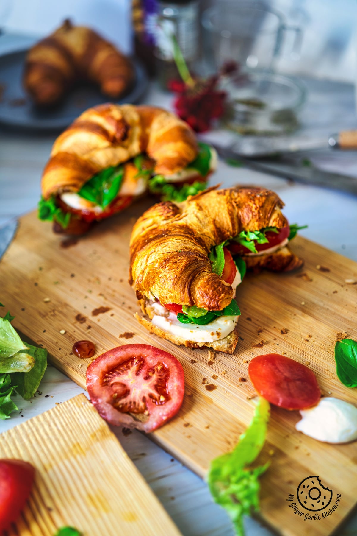 Image of Caprese Croissant Sandwich