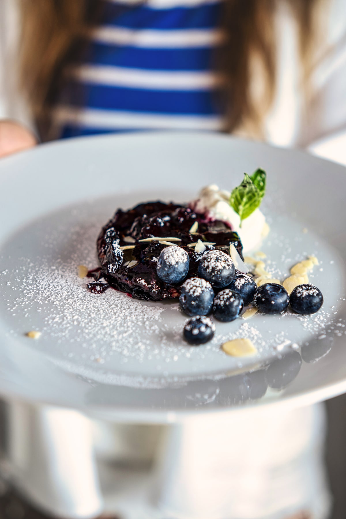 Image of Mini Blueberry Tarte Tatin