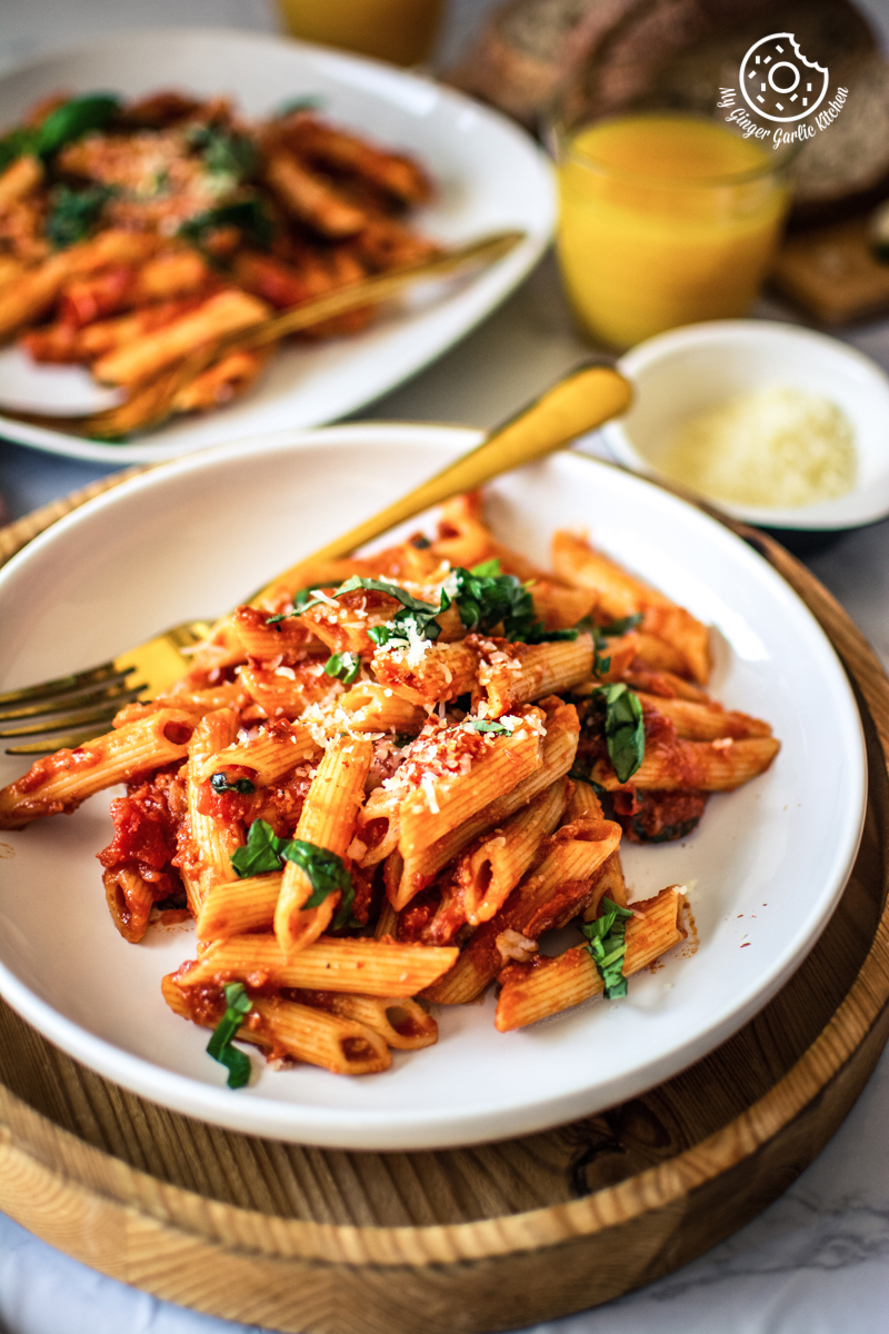 Image of Penne Arrabbiata - Pasta Arrabiata