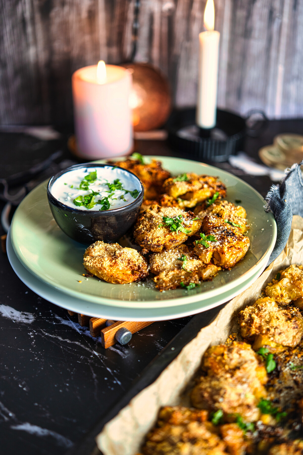 Image of Spiced Smashed Potatoes