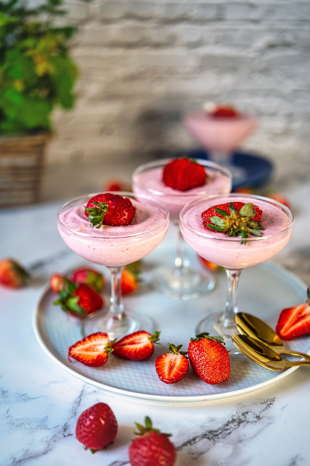 Image of Strawberry Coconut Mousse